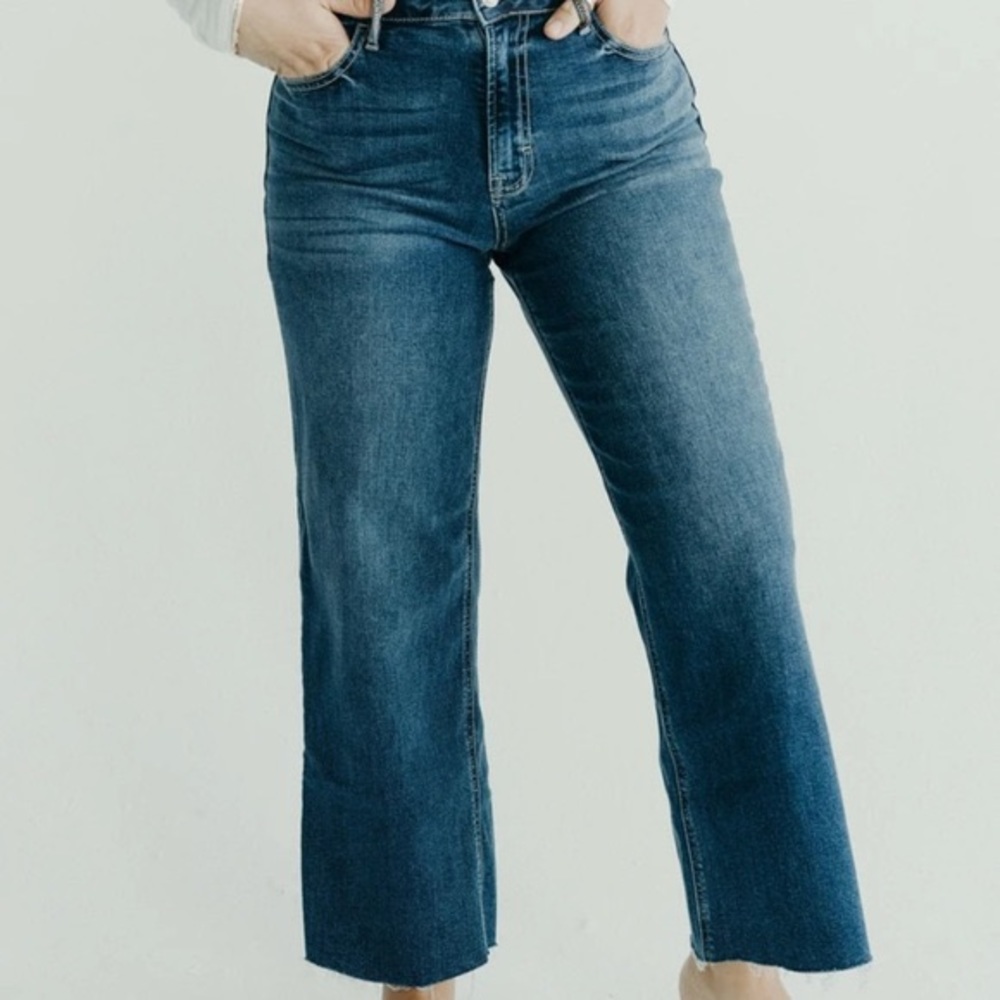 Wide leg jeans